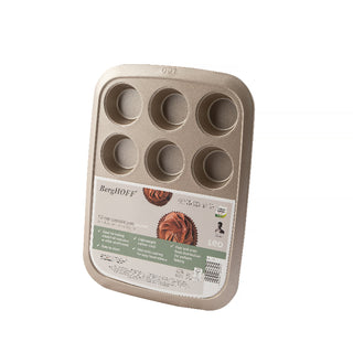 BergHOFF Teglia 12 Dolcetti Leo Balance 6,5x2,5 cm in Carbon Steel