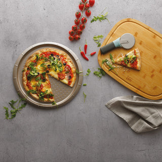 BergHOFF Teglia per Pizza Forata D32 cm in Carbon Steel