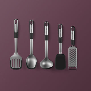 BergHOFF Paletta Forata Leo Graphite in Acciaio Inox