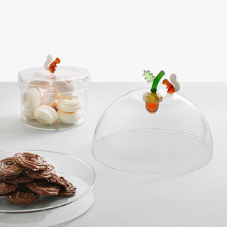 Ichendorf Milano Acorns Contenitore Ghianda Interna in Vetro Borosilicato