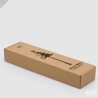 EDG Enzo De Gasperi Albero di Natale Pino Cortina Innevato 180 cm con 1800 Mini Led