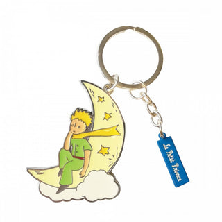 Enesco Metal Keyring The Little Prince with Moon