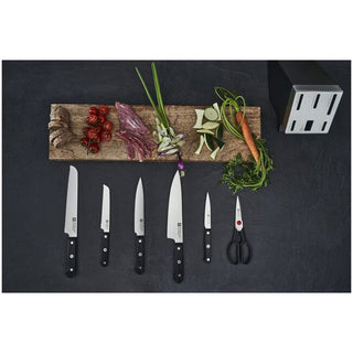 Zwilling Ceppo di Coltelli 7 Pezzi Gourmet Nero