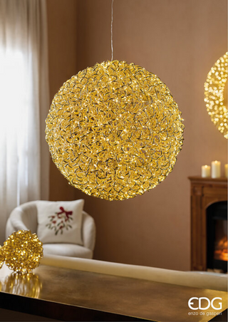 EDG Enzo De Gasperi Decoro Curly Sfera con Microled D50