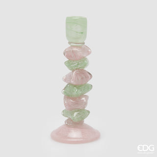 EDG Enzo De Gasperi Portacandela Strati H29 cm