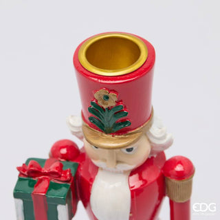 EDG Enzo De Gasperi Portacandela Soldatino H26 cm