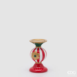 EDG Enzo De Gasperi Portacandela Sfera H18 cm