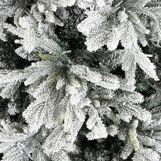 Andrea Bizzotto Weihnachtsbaum aus schneebedeckter Berkshire-Kiefer, 8448 Zweige, 3100 LEDs, H 270 cm