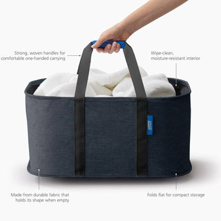 Joseph Joseph Cesto Portabiancheria Pieghevole Hold-All™ 35 Litri Nero