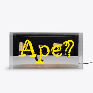 Locomocean Insegna Neon Ape? Acrylic Box