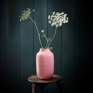 Pip Studio Metal Oval Vase H30 cm Antique Pink