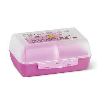 Emsa Clipbox Monstruo Con Separador Extraíble Princesa Rosa