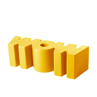 Slide Panca WOW 147x43x43 cm Saffron Yellow