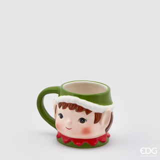 EDG Enzo De Gasperi Christmas Mug Elf H9 cm