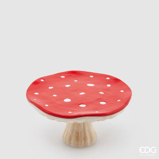 EDG Enzo De Gasperi Christmas Mushroom Stand D17.5 H9 cm Red