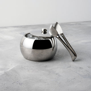 Sambonet Tongs for Ice Living in Stainless Steel