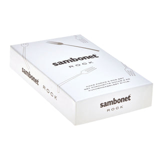 Sambonet Cake Forks Gift Set 6 pieces Rock