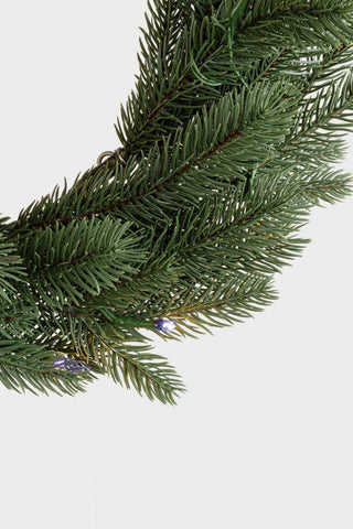 Andrea Bizzotto Ghirlanda Fuoriporta Natalizia Muir con 20 Miniled D40 cm