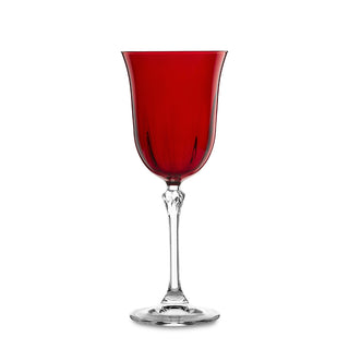 Fade Set of 6 Ludovica Christmas Glasses 250 ml Red