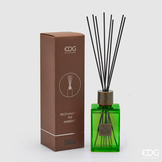 EDG Enzo De Gasperi Profumatore Quadrato con Bastoncini 1200 ml Herbal Treasure