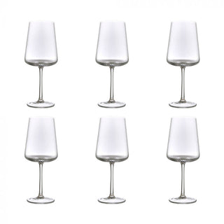 Evviva Set of 6 Royal Wine Glasses 500 ml in Glass