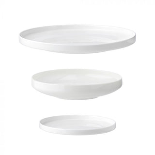 Evviva 18 Piece Dinnerware Set in New Bone China Porcelain