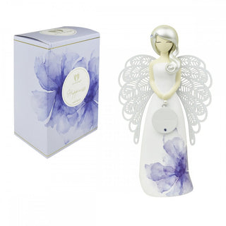 Enesco Floral Happiness Angel Statue 15.5 cm
