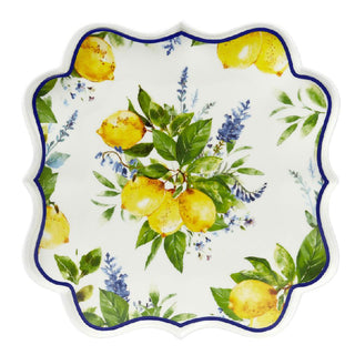 Fade Vassoio Quadro Soraya 30 cm in Porcellana