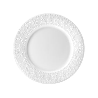 Fade 18-teiliges Weihnachtstischservice XMAS Weiß aus Porzellan