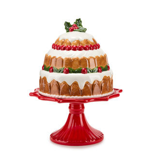 Weihnachtsmann-Ständer mit Kuppel, Höhe 29 cm, Durchmesser 23 cm