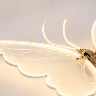 Eurolamp Decorazione Farfalla Animata con Led 100 cm