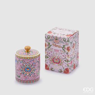 EDG Enzo de Gasperi Ming Pink Scented Candle H10 D7 cm
