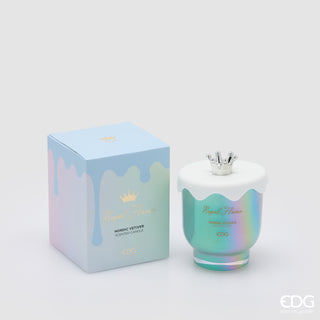 EDG Enzo De Gasperi Set 3 Candele Royal Profumate Natalizie H12.5 cm