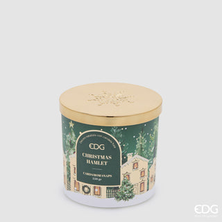 EDG Enzo De Gasperi Candela Noel Profumata Cardamomo H10 D10 cm