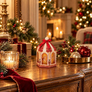 EDG Enzo De Gasperi Candela Giostra Carosello con Profumo H9 cm