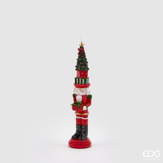 EDG Enzo De Gasperi Candela Soldatino con Albero H22 cm