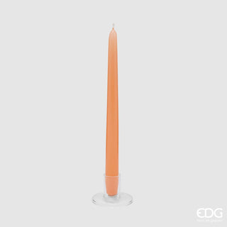 EDG Enzo De Gasperi - Juego de 10 velas cónicas, altura 28 cm, salmón