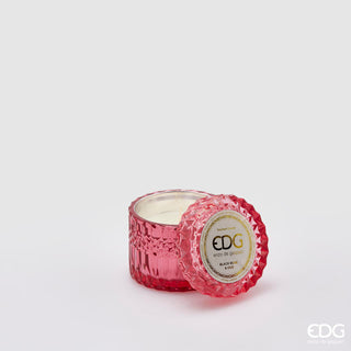 EDG Enzo De Gasperi candela Crystal New H8,5 cm Black Rose Oud
