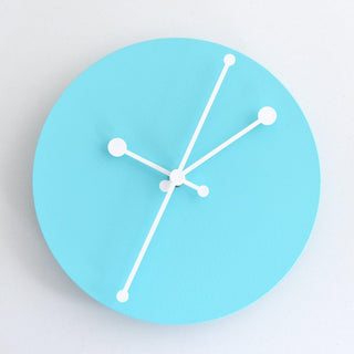 Alessi Orologio da Parete Dotty D20 cm Azzurro