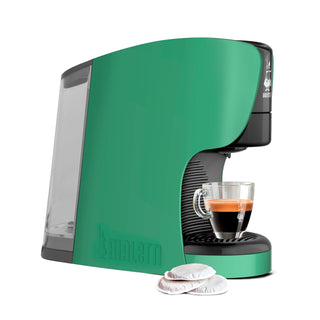 Bialetti Bundle Macchina Caffè Espresso Dama con 30 Capsule Omaggio Verde