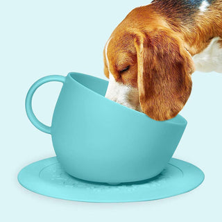 United Pets Placemat, Bowl Mat, Grey