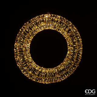 EDG Enzo De Gasperi Corona Girlande Streifen 600 Microled D50 cm