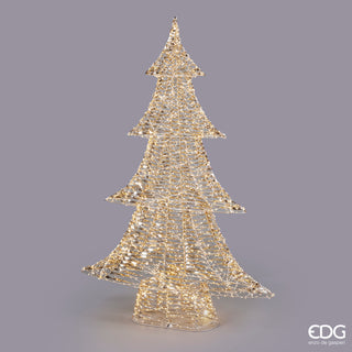 EDG Enzo De Gasperi Albero di Natale Led Stripes 2400 Microled H150 cm