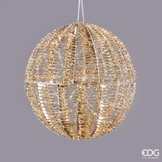 EDG Enzo De Gasperi Stripes Lichtkugel 960 Microleds D50 cm
