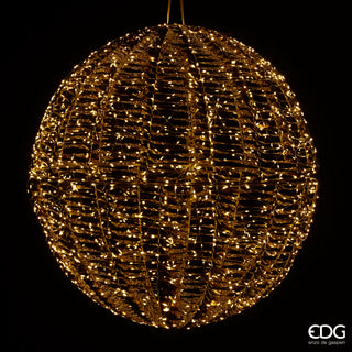 EDG Enzo De Gasperi Giant Stripes Lichtkugel 1440 Microleds D70 cm