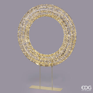 EDG Enzo De Gasperi Corona Led Luxury mit Base 1800 Mircoled H140 D100 cm