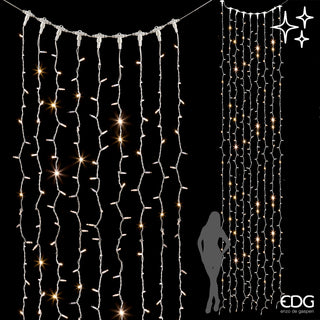 EDG Enzo De Gasperi Cascata LED Prolungabile 5 Metri 450 Maxi Led
