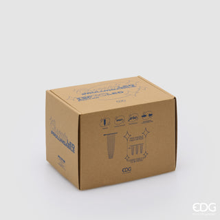 EDG Enzo De Gasperi Cascata Led da Esterno 2 Metri 120 con Maxi Led Prolungabile