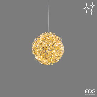 EDG Enzo De Gasperi Decoro Curly Sfera con Microled D25