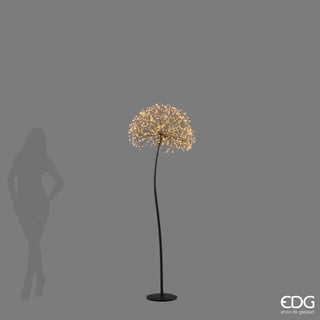 EDG Enzo De Gasperi Decoro Tarassaco Rich 912 Microled H180 D50 cm Nero
